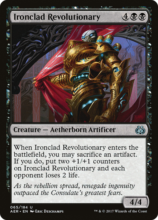 Ironclad Revolutionary (AER-065)  Foil
