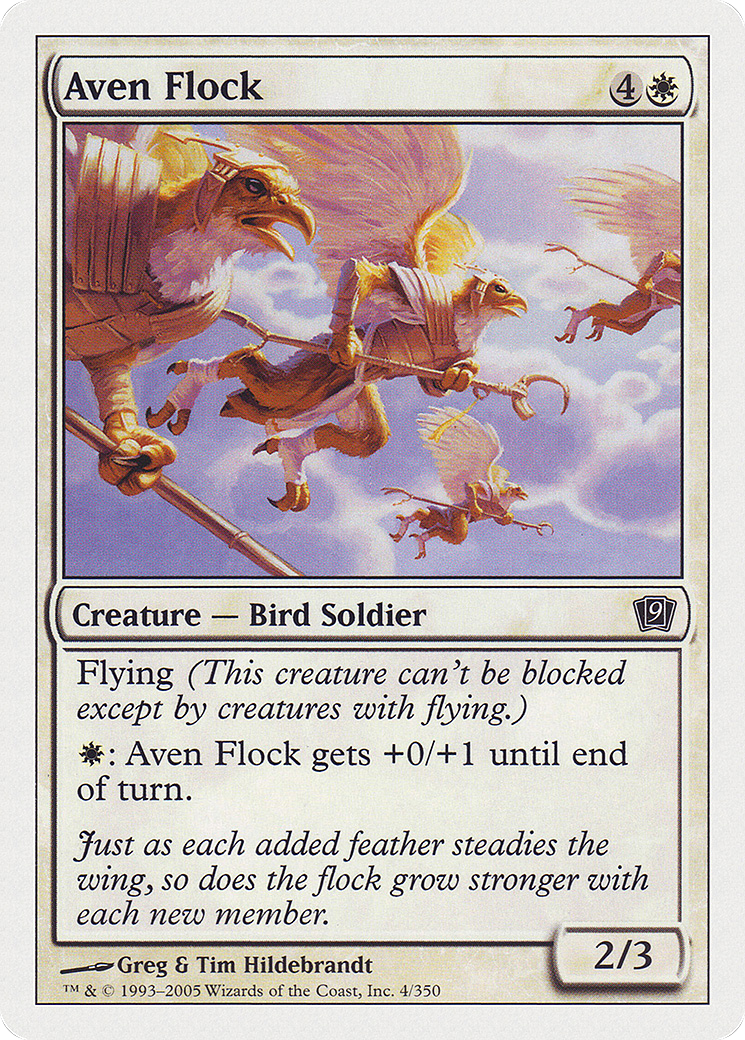Aven Flock (9ED-004)  Foil