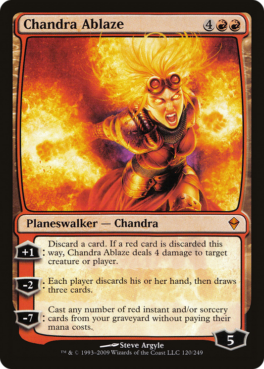 Chandra Ablaze (ZEN-120)  Foil
