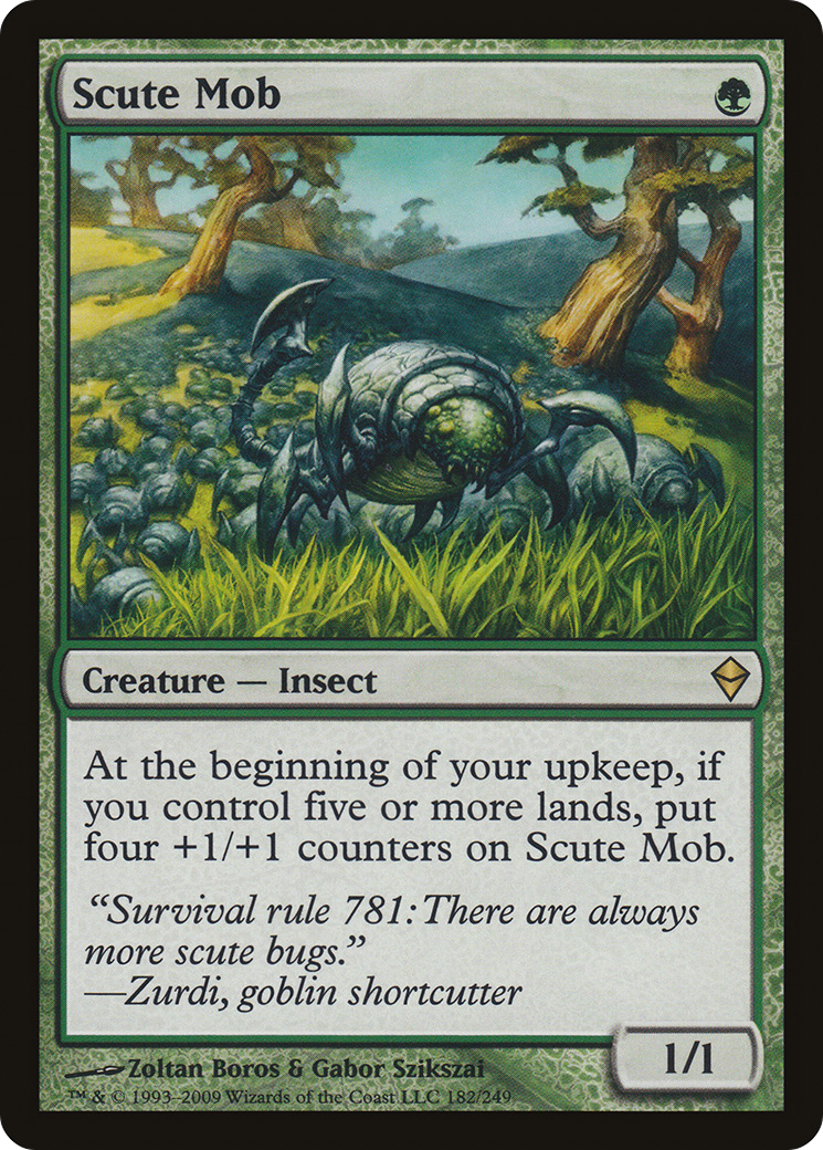 Scute Mob (ZEN-182)  Foil