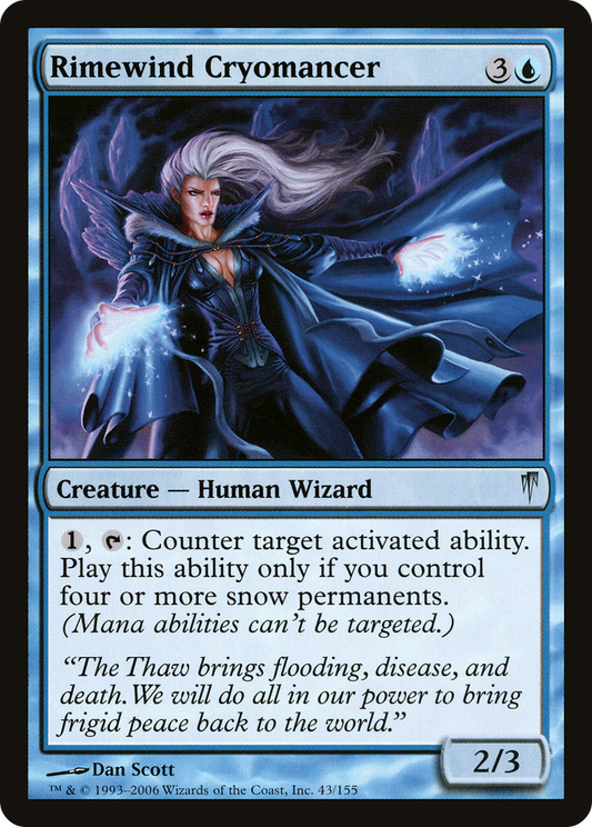 Rimewind Cryomancer (CSP-043)  Foil