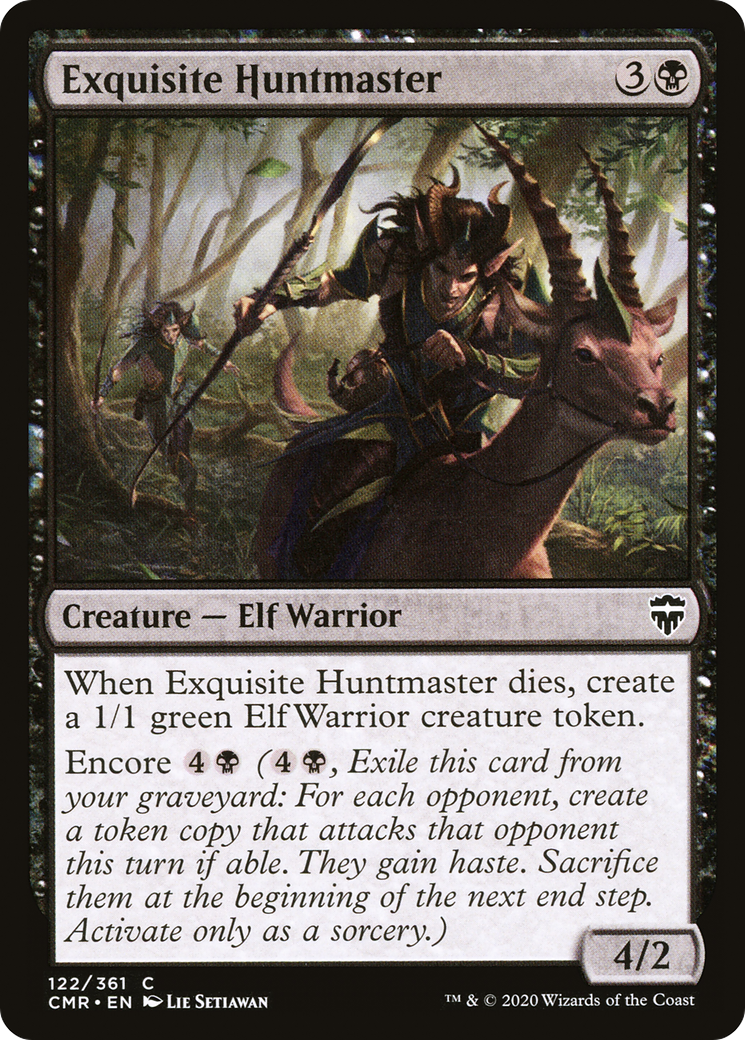 Exquisite Huntmaster (CMR-122)  Foil
