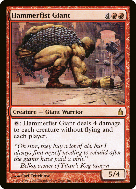 Hammerfist Giant (RAV-130)  Foil