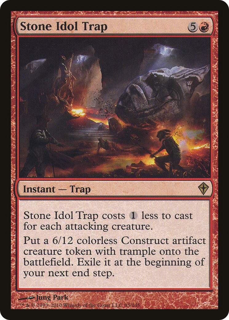 Stone Idol Trap (WWK-093)  Foil