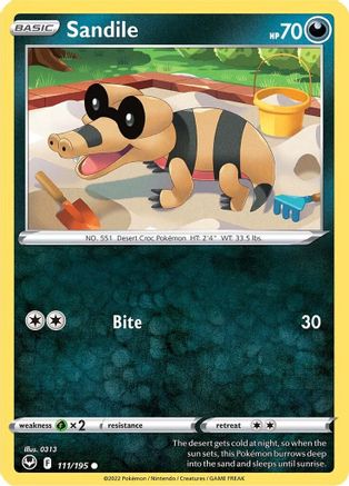 Sandile 111  - Reverse Holofoil  - Common