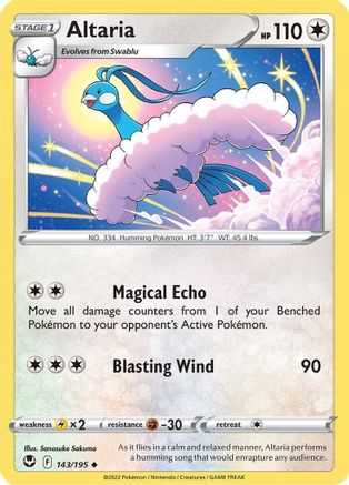 Altaria 143   - Uncommon