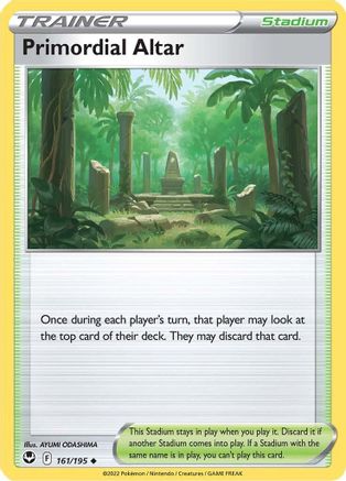 Primordial Altar 161  - Reverse Holofoil  - Uncommon