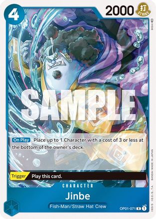 Jinbe (071) (OP01-071) - Romance Dawn Foil