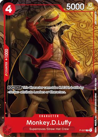 Monkey.D.Luffy (Tournament Pack Vol. 1) - P-007 - Promo