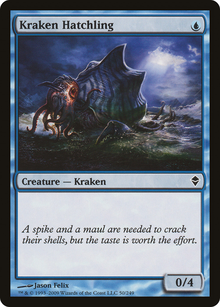 Kraken Hatchling (ZEN-050)  Foil