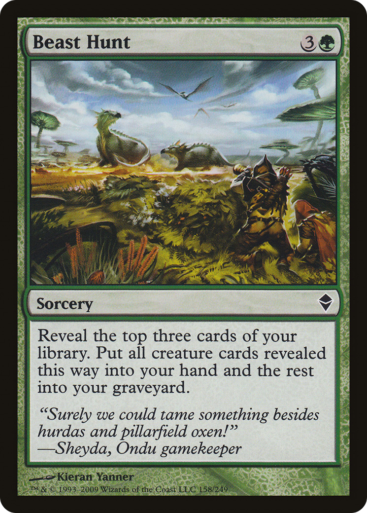 Beast Hunt (ZEN-158)  Foil