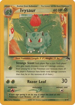 Ivysaur - 5/18 - Promo
