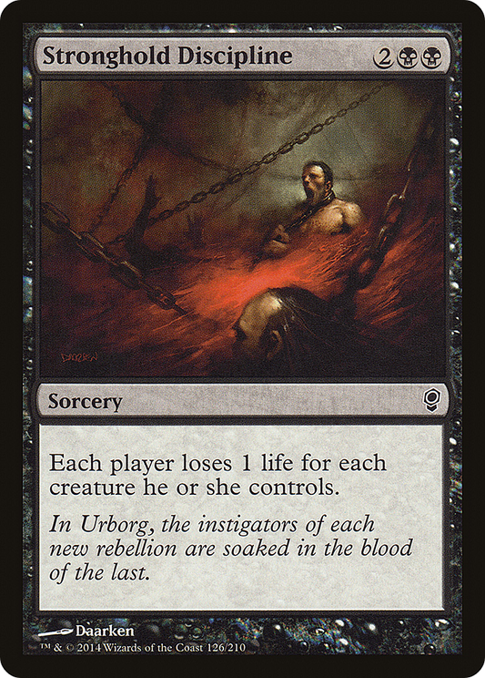 Stronghold Discipline (CNS-126)