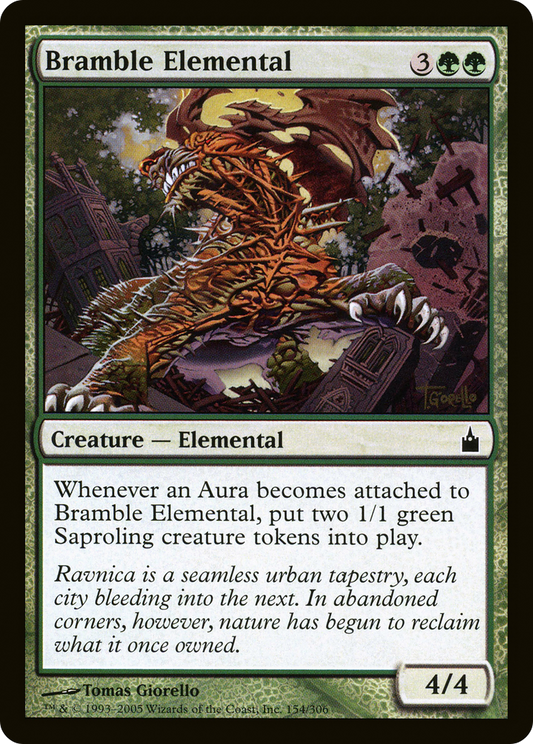 Bramble Elemental (RAV-154)  Foil