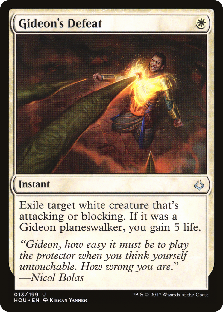Gideon's Defeat (HOU-013)