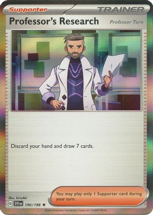 Professor's Research [Professor Turo] 190/198 - Rare
