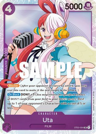 Uta - ST05-004 - Super Rare