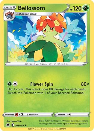 Bellossom 003   - Rare