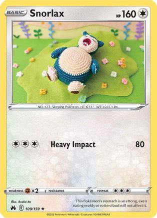 Snorlax 109   - Rare
