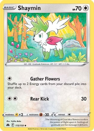 Shaymin 115  - Reverse Holofoil  - Uncommon
