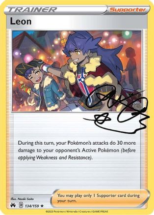 Leon 134  - Reverse Holofoil  - Holo Rare