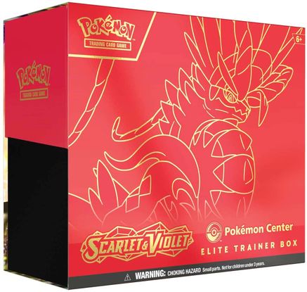 Scarlet & Violet Pokemon Center Elite Trainer Box (Exclusive) [Koraidon]