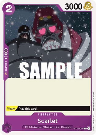 Scarlet - ST05-009 - Common