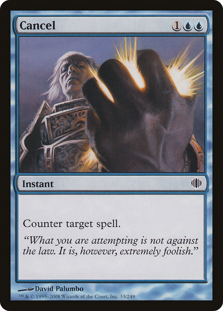 Cancel (ALA-033)