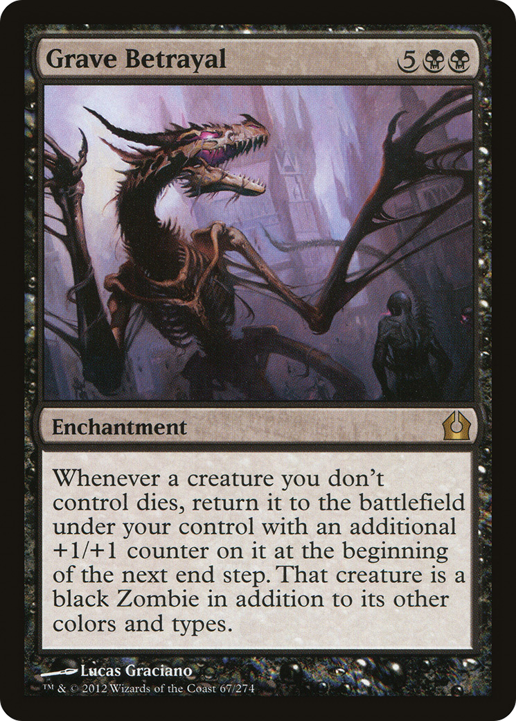 Grave Betrayal (RTR-067)  Foil