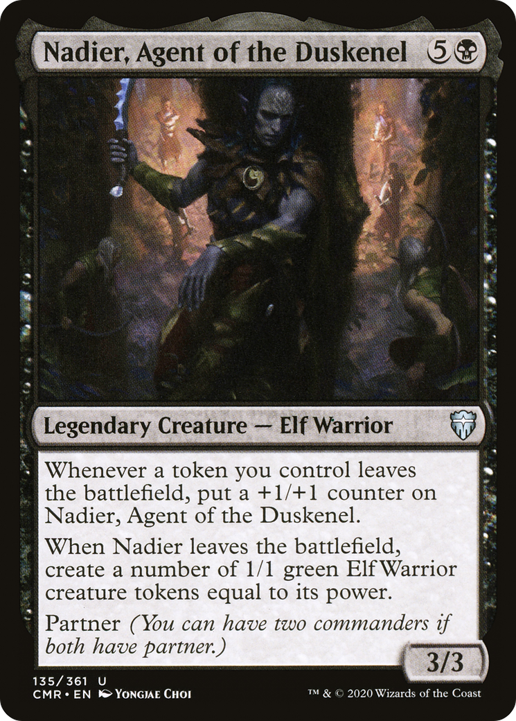 Nadier, Agent of the Duskenel (CMR-135)  Foil