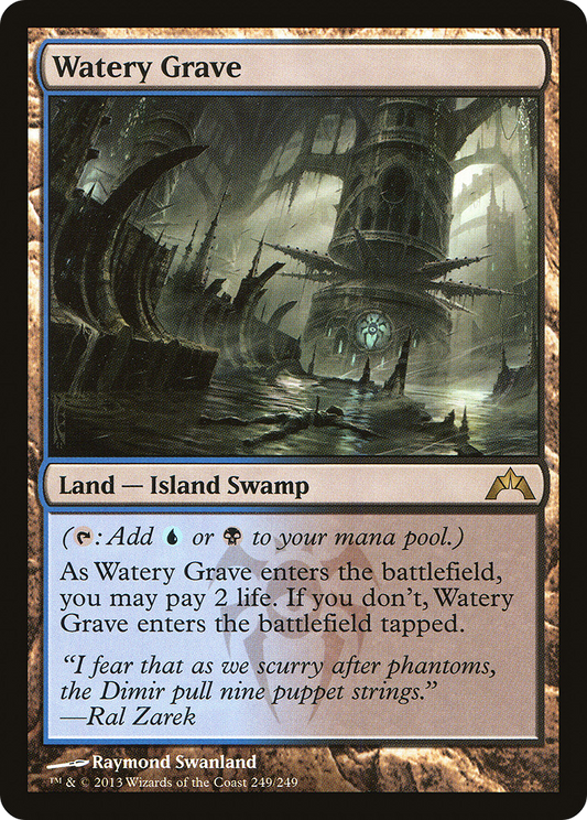 Watery Grave (GTC-249)  Foil