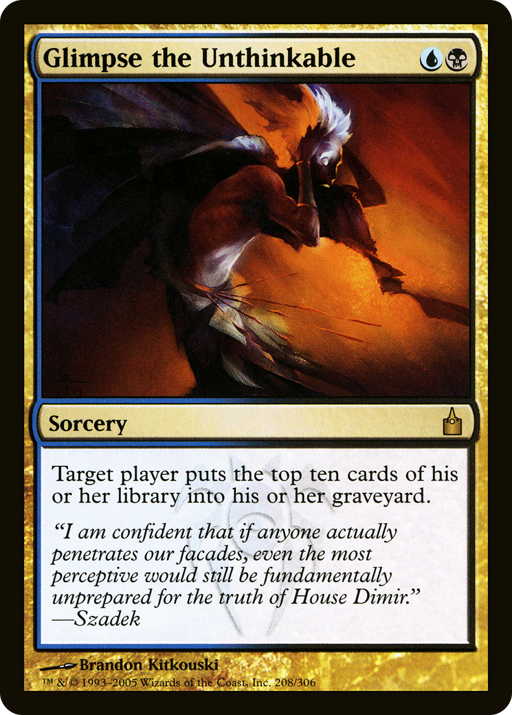 Glimpse the Unthinkable (RAV-208)  Foil