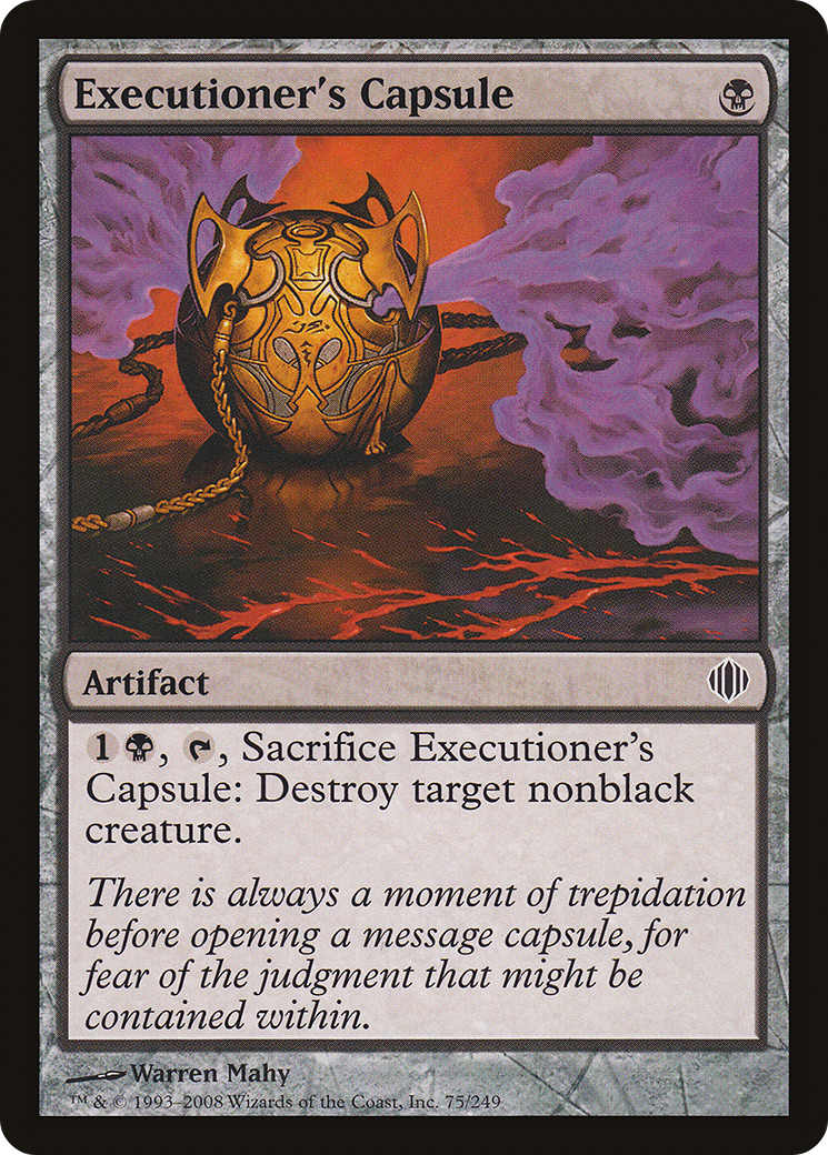 Executioner's Capsule (ALA-075)