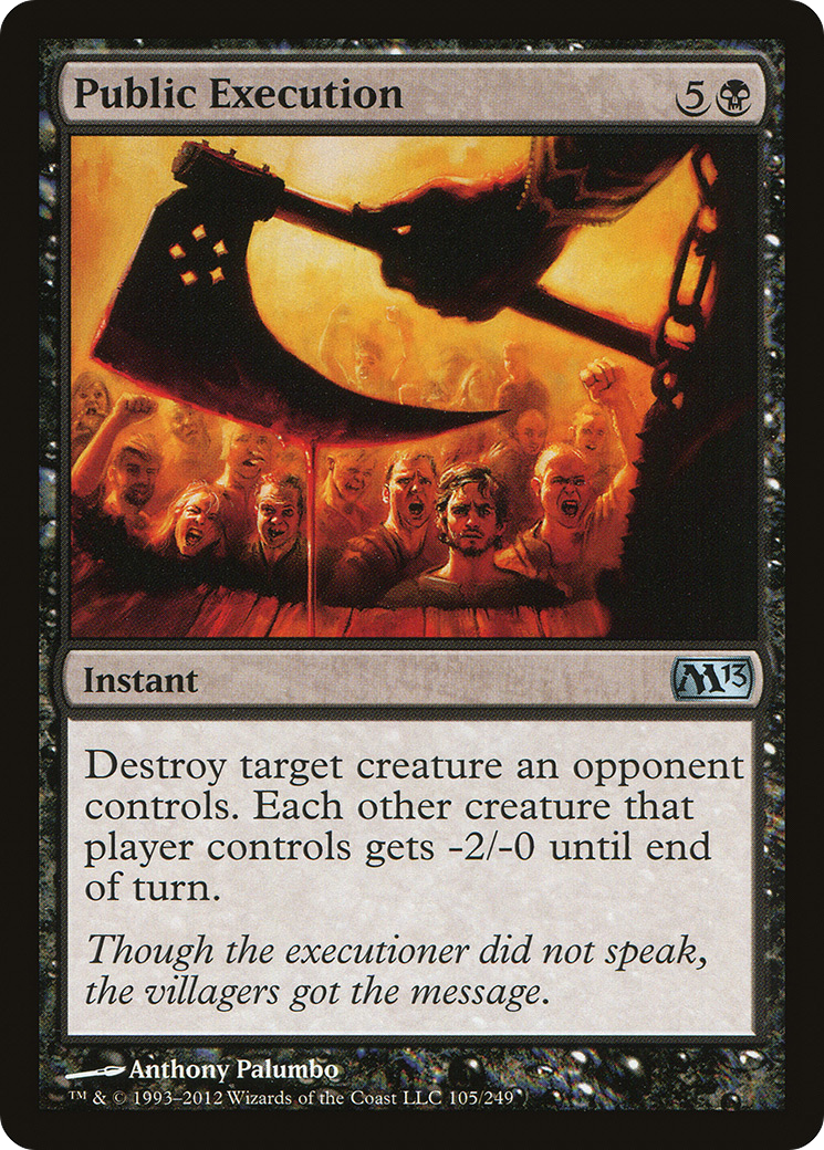 Public Execution (M13-105)
