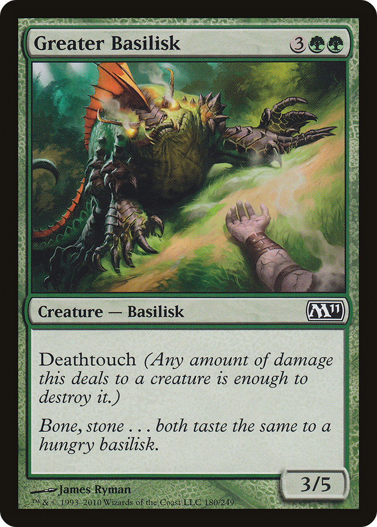 Greater Basilisk (M11-180)  Foil