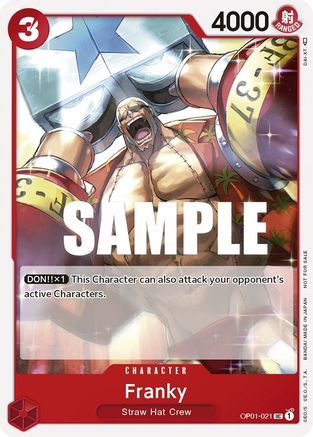 Franky (Tournament Pack Vol. 2) - OP01-021 - Promo