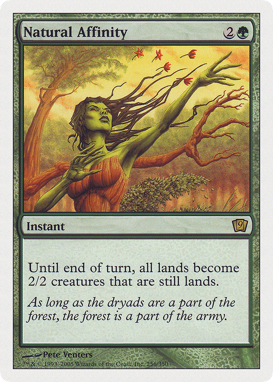 Natural Affinity (9ED-256)  Foil