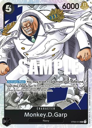 Monkey.D.Garp - ST06-012 - Super Rare