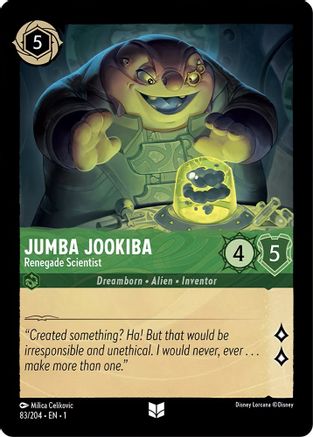 Jumba Jookiba (Renegade Scientist) - 83/204 - Uncommon