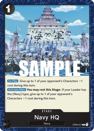Navy HQ - ST06-017 - Common