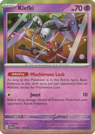Klefki 96 - Rare - Reverse Holo