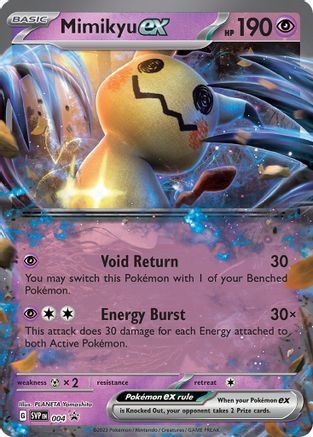 Mimikyu ex 004 - Holofoil - Promo