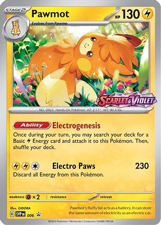Pawmot (Prerelease) 006 - Holofoil - Promo