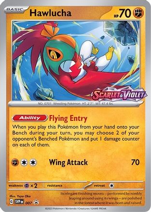 Hawlucha (Prerelease) 007 - Holofoil - Promo