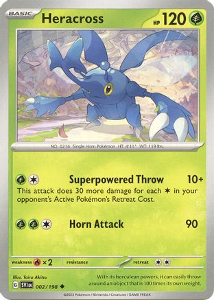 Heracross 2 - Uncommon - Reverse Holo