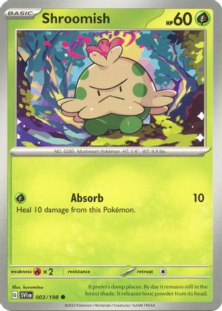 Shroomish 3 - Common - Reverse Holo