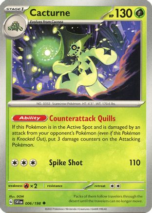 Cacturne 6/198 - Uncommon