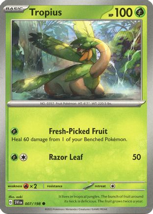 Tropius 7 - Common - Reverse Holo