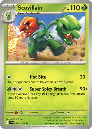 Scovillain 29/198 - Uncommon - Reverse Holo