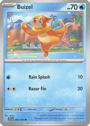 Buizel 46 - Common - Reverse Holo
